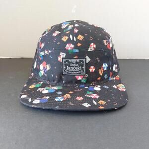 Nike SB Janoski Skateboarding Beach Graphic Hat Cap Adult Unisex Black